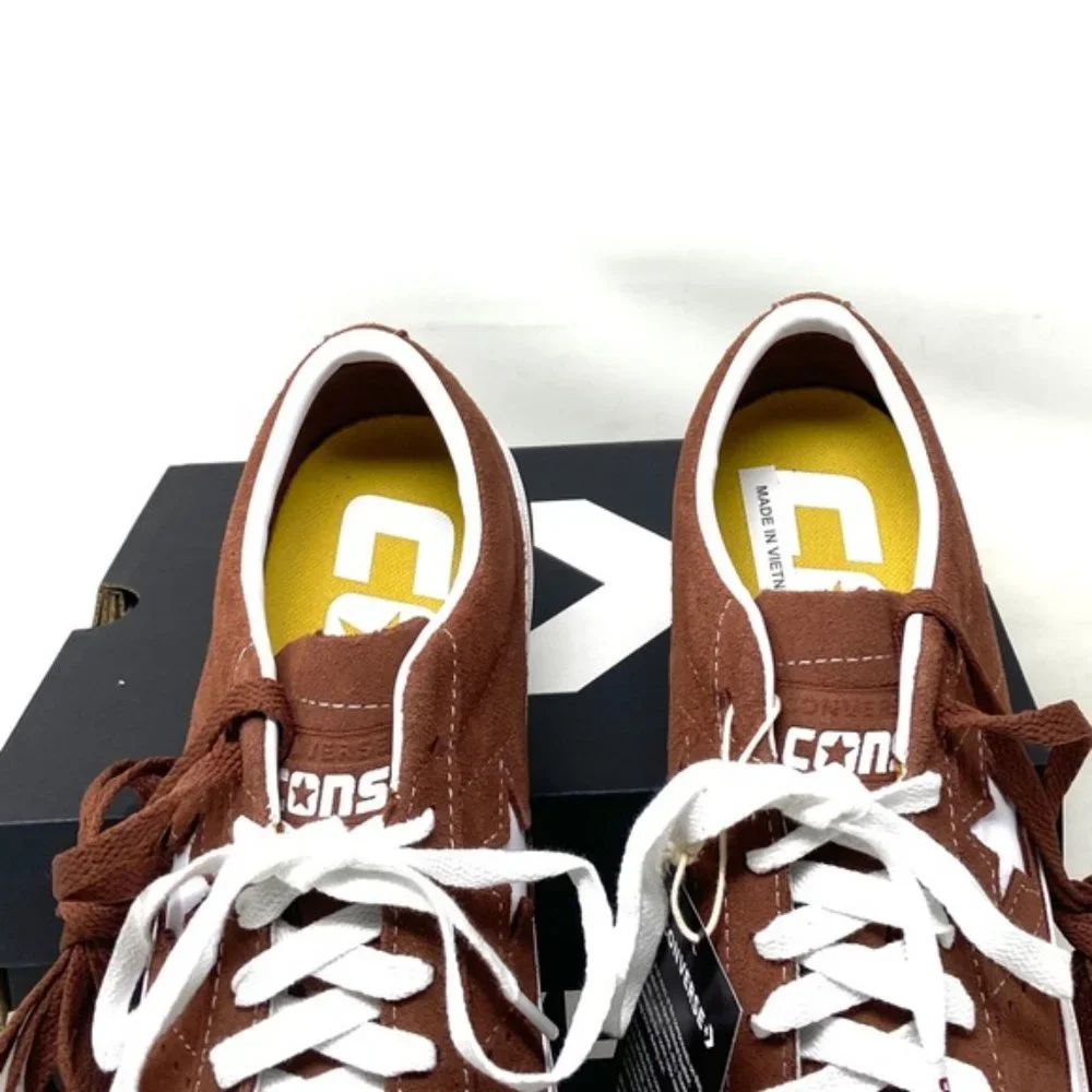 Converse One Star Pro OX Low Sneakers Brown Suede For Men's Casual Shoes A02945C - Picture 6 of 10